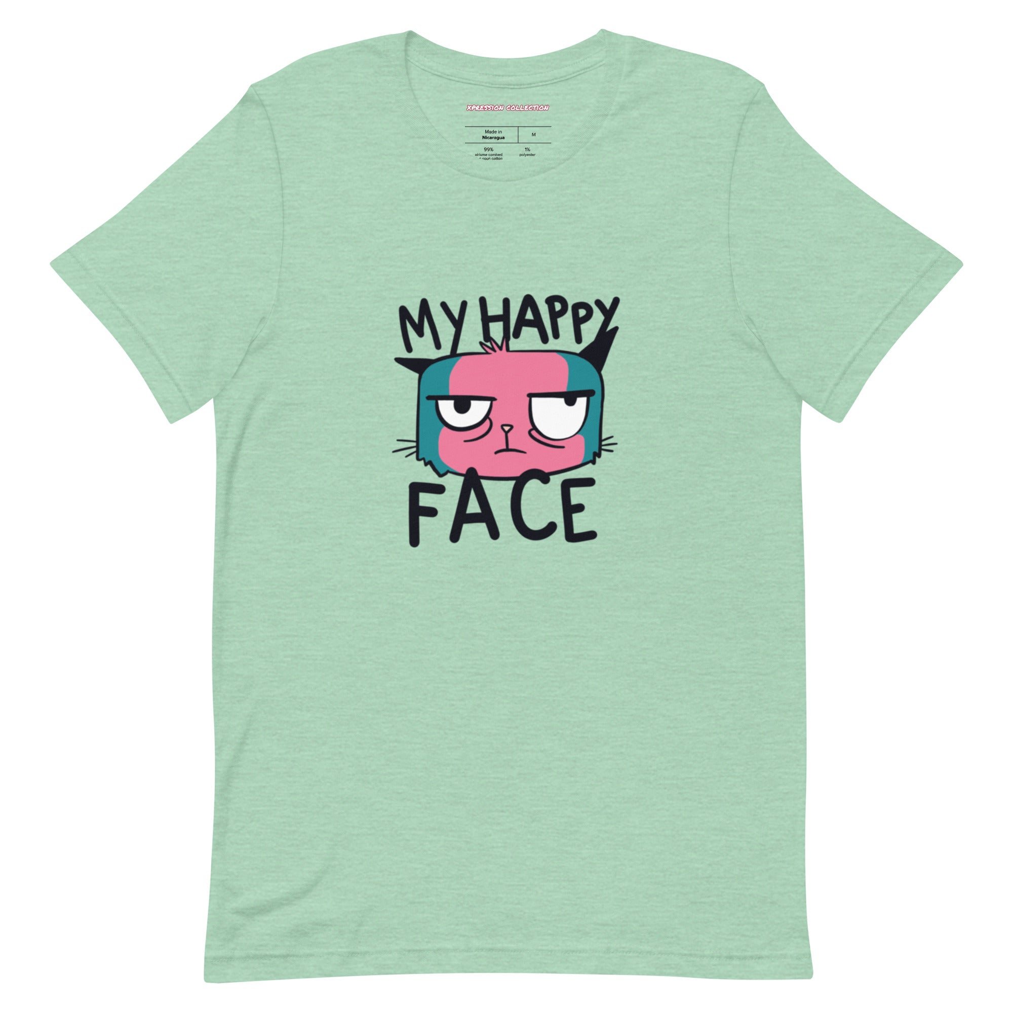 Unisex "My happy face" t-shirt